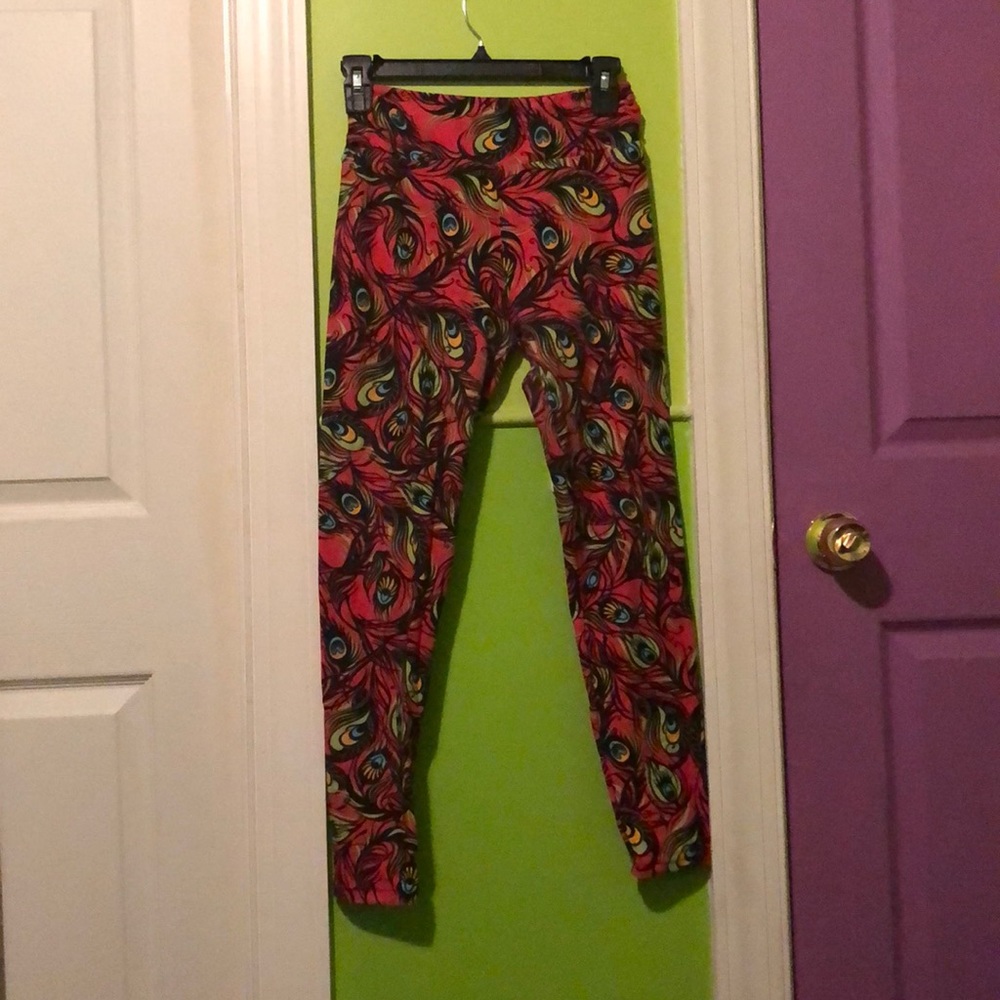 Rare Lularoe peacock leggings